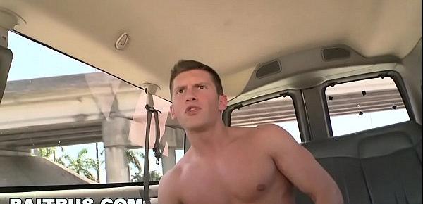  BAIT BUS - Straight Bait Joey Soto Goes Gay For Pay With Cole Harvey